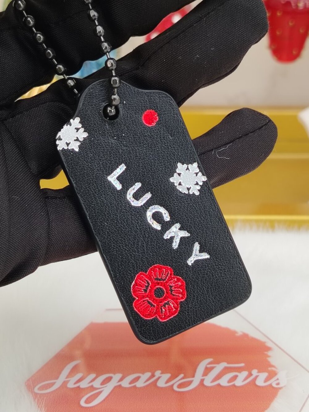 Coach lucky bag tag